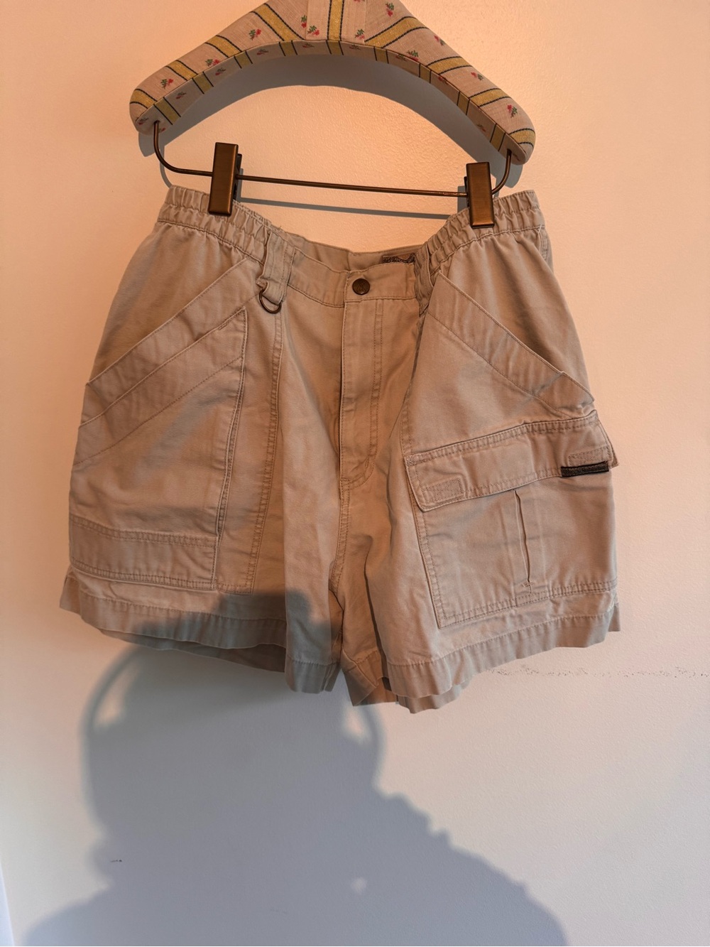 Royal Robbins Vintage Cotton Cargo Utility Shorts Khaki 14